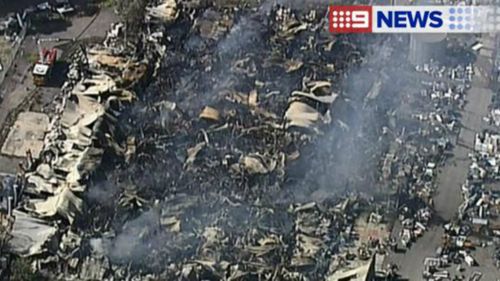 Man remains missing after Victorian factory fire