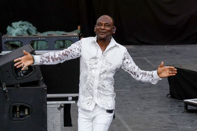 George Brown of the band Kool & the Gang performs on stage in 2019. Brown, a drummer and songwriter who co-founded the band Kool & the Gang, died on November 16. He was 74.