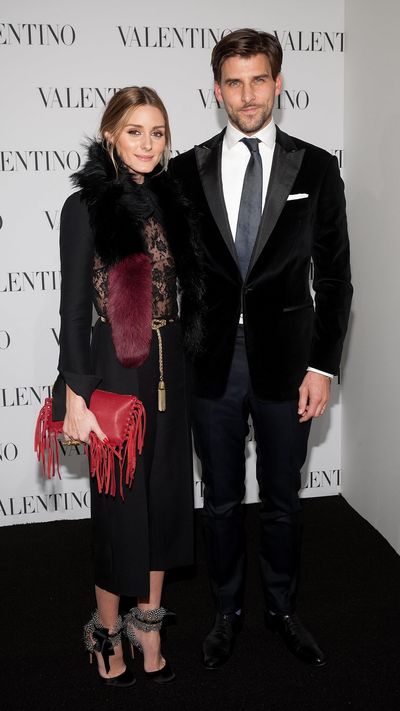 <strong>The society sweethearts<br />Olivia Palermo and Johannes Huebl</strong>