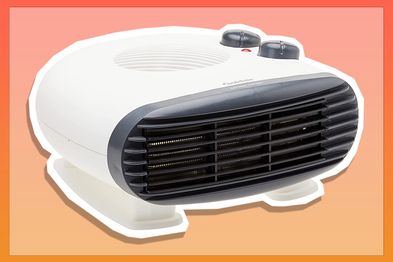 9PR: Goldair Flat Fan Heater, Grey
