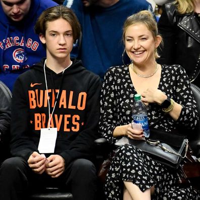 Kate Hudson and Ryder in November, 2019.