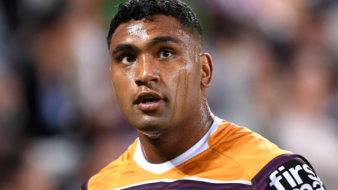 Tevita Pangai Junior will lock horns with the NRl and Broncos in a bid to be reinstated. (Getty)