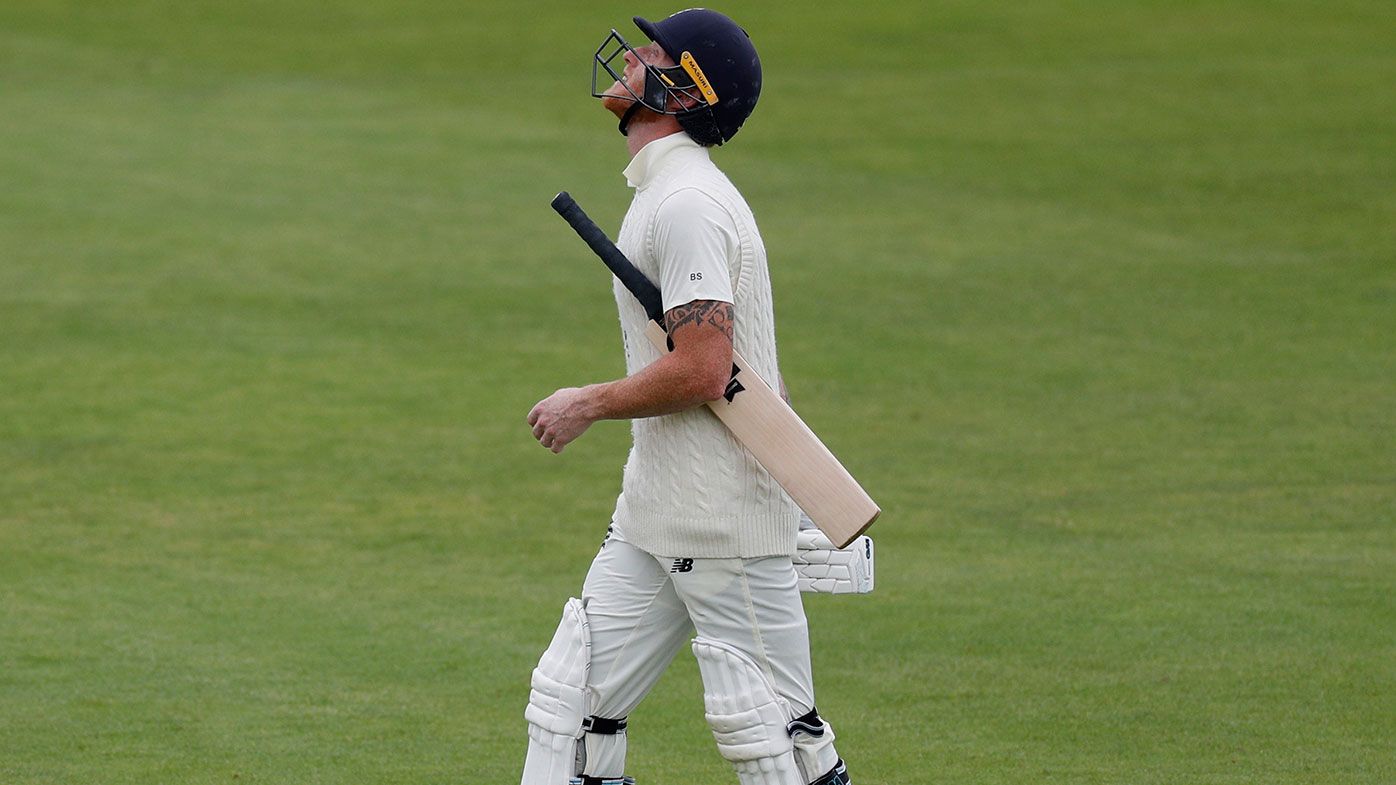 Ben Stokes shows his frustration on a horror day for England.
