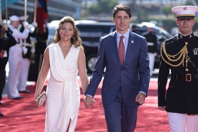 Justin Trudeau and wife Sophie Gregoire Trudeau