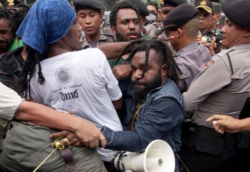 Frequent protests calling for West Papua independence have been held throughout Indonesia such as this one in 2016.