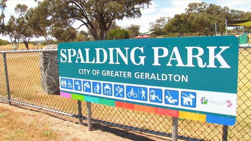 The tragic death occurred in Geraldton, about 450km north of Perth.