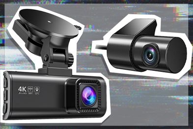 Vantrue E3 3 Channel Dash Cam 2.5K Front and Rear Inside Built-in