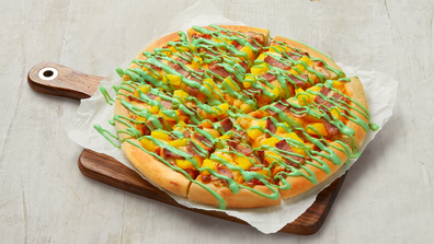 Pizza Hut Teenage Mutant Ninja Turtle pizza