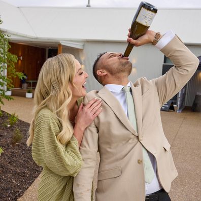 Britt and Taz react to winning The Block 2025