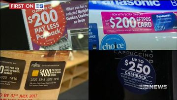 Cashback deals offer shoppers discounts at the checkout