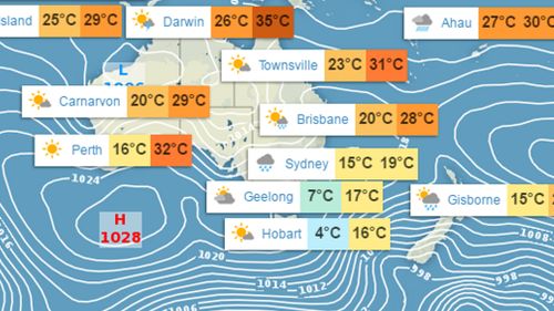 Parts of Australia have suffered chilly temperatures. (Weatherzone)