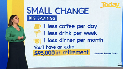 Sacrificing one coffee a day could save you big bucks.