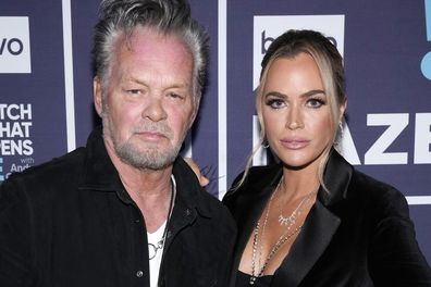 WATCH WHAT HAPPENS LIVE WITH ANDY COHEN -- Episode 19193 -- Pictured: (l-r) John Mellencamp, Teddi Mellencamp -- (Photo by: Charles Sykes/Bravo via Getty Images)