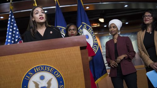 Donald Trump told Alexandria Ocasio-Cortez, Ayanna Pressley, Ilhan Omar and Rashida Tlaib to 'go back to where they came from'.