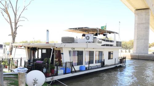 Ms Berecz has lived on the same houseboat for six years.