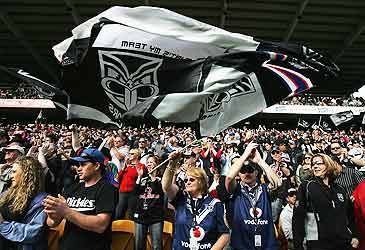 Where do the New Zealand Warriors play their home games?