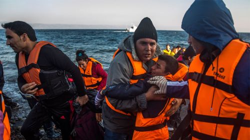 Nine dead as migrant boat capsizes off Greece