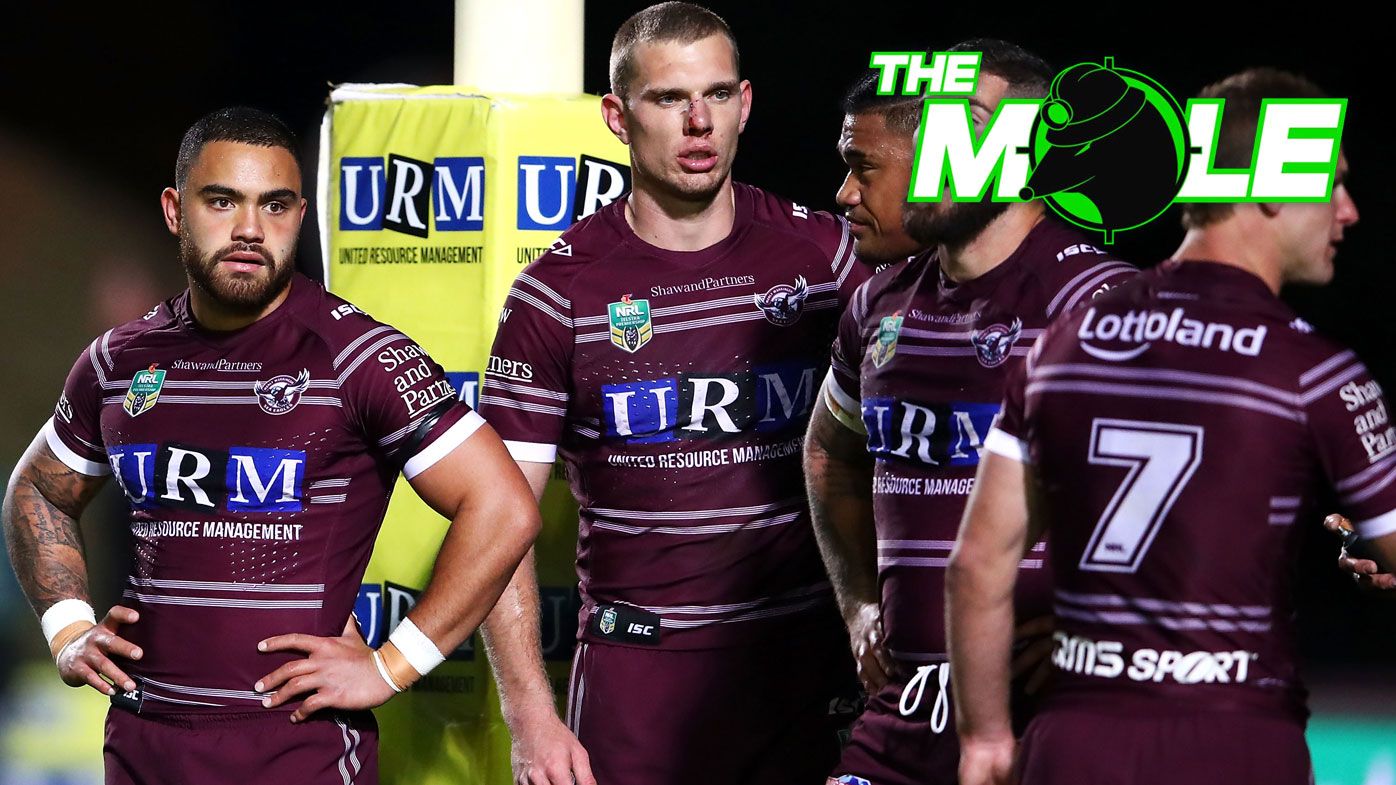The Mole: Dylan Walker on outer at Manly as club lines up Clint Gutherson return