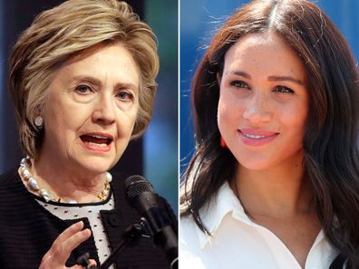 Hillary Clinton and Meghan Markle