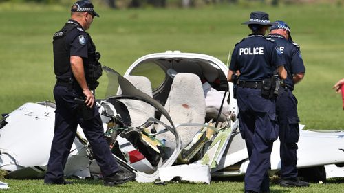 Two men have been killed in a light plane crash at Allenview. (AAP)