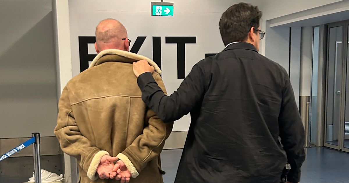 Australian man charged with child sex offences after airport luggage find