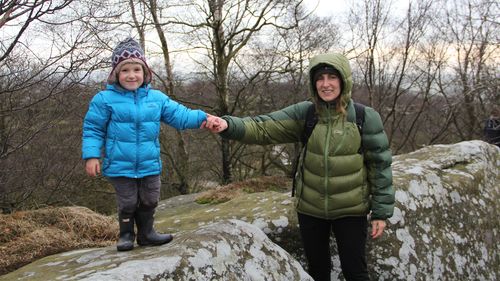 Cunningham and her young family enjoyed a trip to Wilsons Promontory in Victoria, a month or so before she flew out to London.