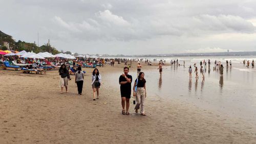 Kerrie-Anne Graf's son got the tattoo at Seminyak beach in Bali.