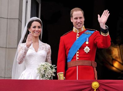 The Duke and Duchess of Cambridge royal wedding anniversary