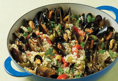 Rena Patten's Spanish-style mussels