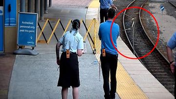 A﻿ train driver from Queensland has saved a snake from an untimely end after moving it off the train tracks on Monday. 