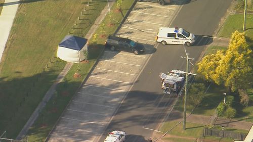 A local resident discovered the body  about 7am.