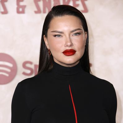 HOLLYWOOD, CALIFORNIA - NOVEMBER 13: Adriana Lima attends "The Hunger Games: The Ballad of Songbirds & Snakes" Los Angeles Premiere at TCL Chinese Theatre on November 13, 2023 in Hollywood, California. (Photo by Frazer Harrison/Getty Images)