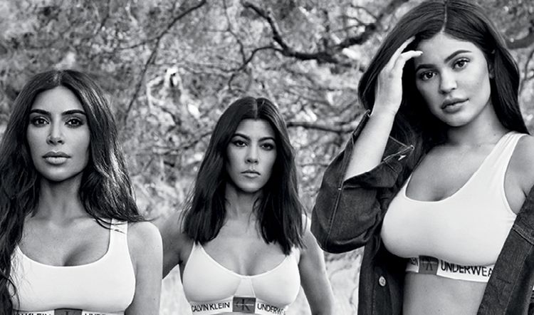 The Kardashian-Jenner Sisters Star in Calvin Klein Jeans Spring 2018 New  Campaign