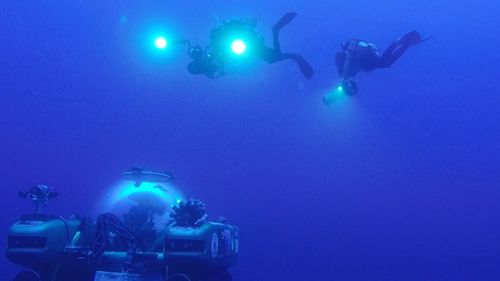 Oxford University researchers discovered The Rariphotic Zone off Bermuda with hundreds of new fish species.