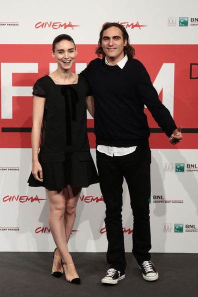 Rooney Mara,Joaquin Phoenix, photocall, movie, Her