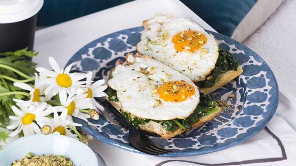 Dukkah eggs