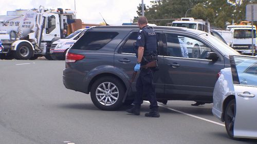 The man has been charged with weapon, driving and violence offences.