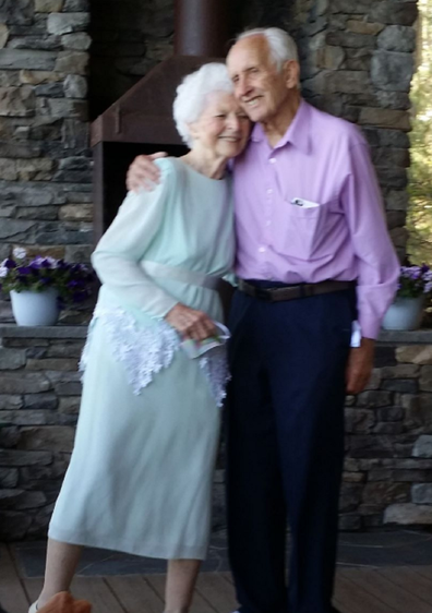 Ivan O'Neil and Gerry Souhrada on their wedding day.