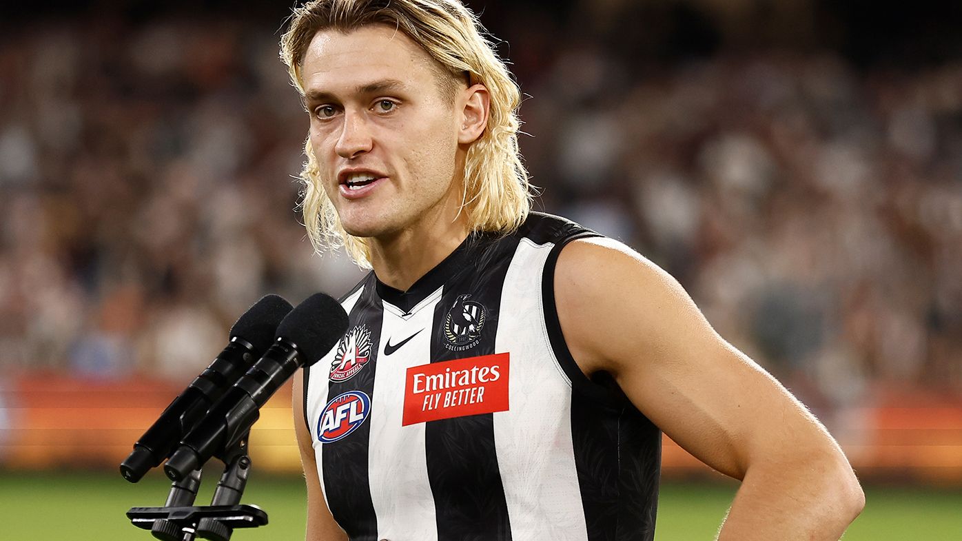 'Best I've heard': Darcy Moore's perfect post-game speech after Anzac Day win over Essendon