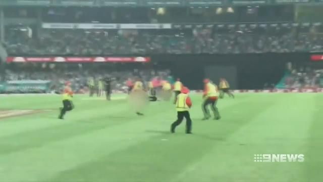 SCG Big Bash streakers charged and fined
