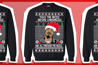 9PR: KeoStore Snoop Twas The Nizzle Before Chrismizzle Sweatshirt