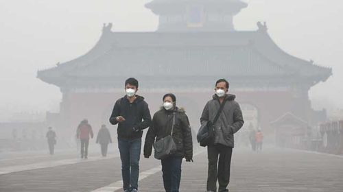 More than 90 percent of world is breathing bad air