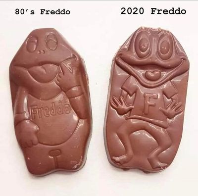 Freddo's transformation from the 80s to today