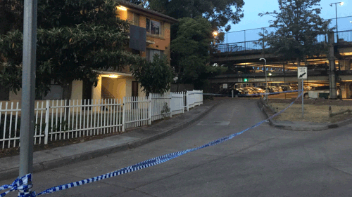 Police received reports of two men fighting at a Richmond apartment. (9NEWS)