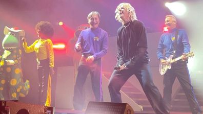 The Wiggles make surprise at The Kid Laroi gig.