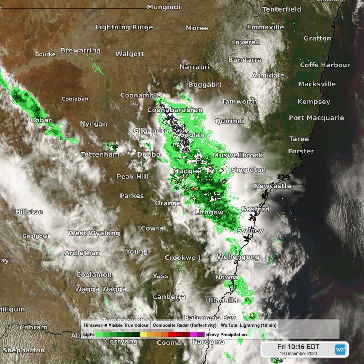 NSW Weather: Residents warned of large hailstones and flash floods