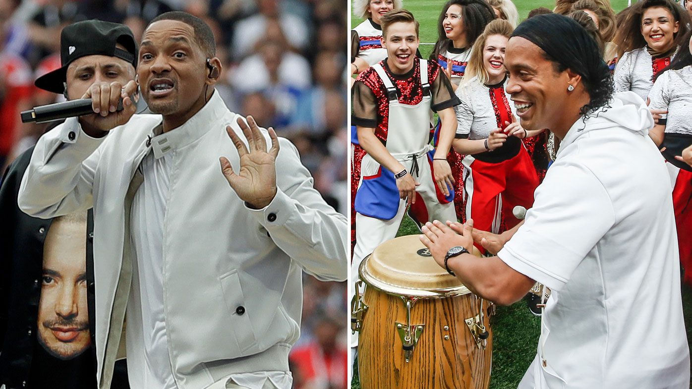 World Cup closing ceremony featuring Will Smith and Ronaldinho gets mixed reviews