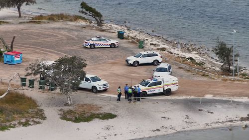 T﻿wo bodies have been found in an estuary after a suspected drowning incident south of Perth.
