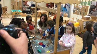 The Duchess of Cambridge visited our Stockwell Nursery to discuss how a good education is important for children growing up in the UK today. 