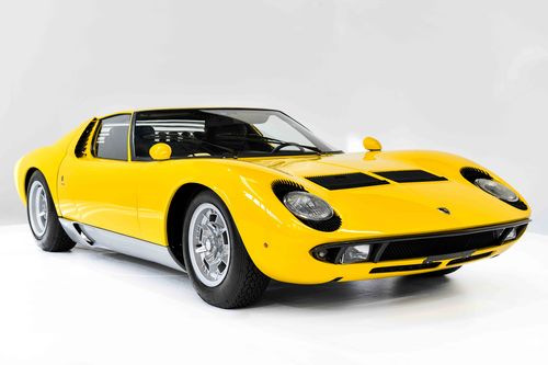 A 1968 Lamborghini Miura. (Supplied)